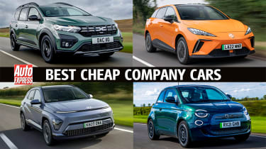 Best cheap company cars - header image